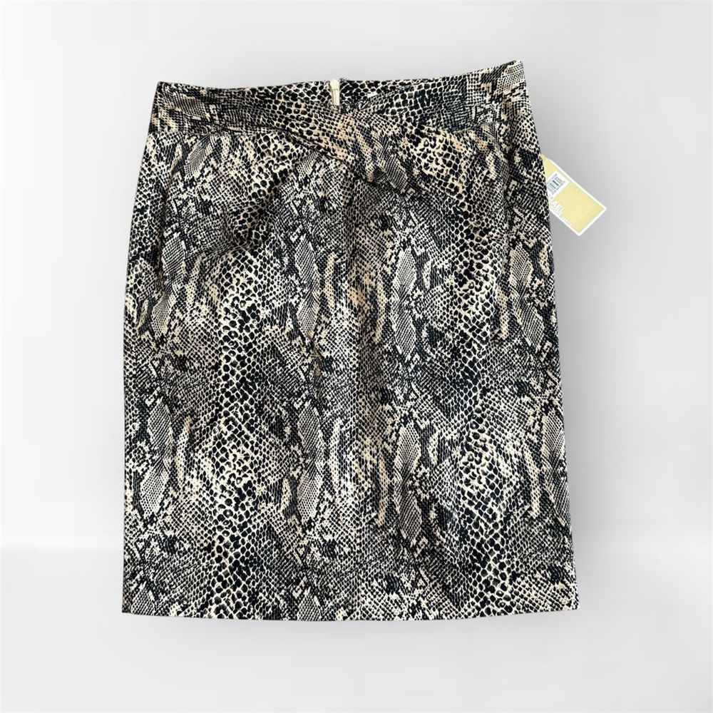 Michael Kors Snake Print Pencil Skirt